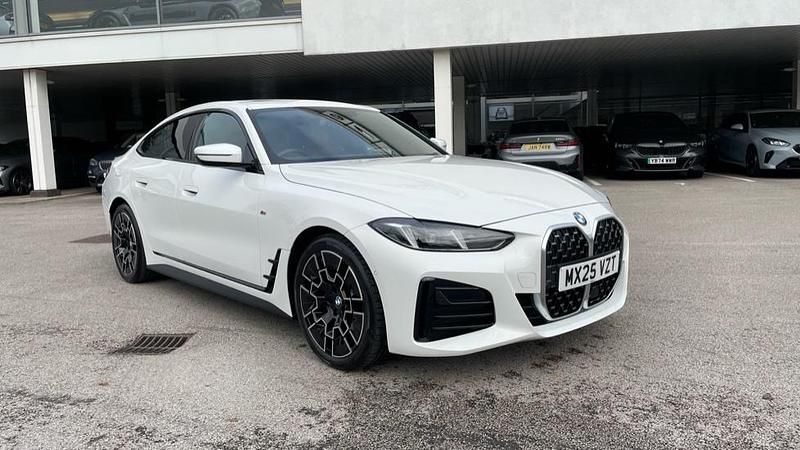 White Used 2025 BMW 420 Gran Coupé M Sport Coupe | £38,990 (A bit pricey) - Image 1/4