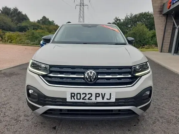 Used VW T-Cross Black Edition 110 HP (80 kW) 2022 Grey SUV