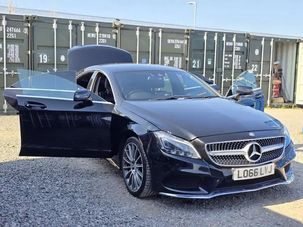 Used Mercedes CLS220 AMG line 177 HP (130 kW) 2016 Black Coupe