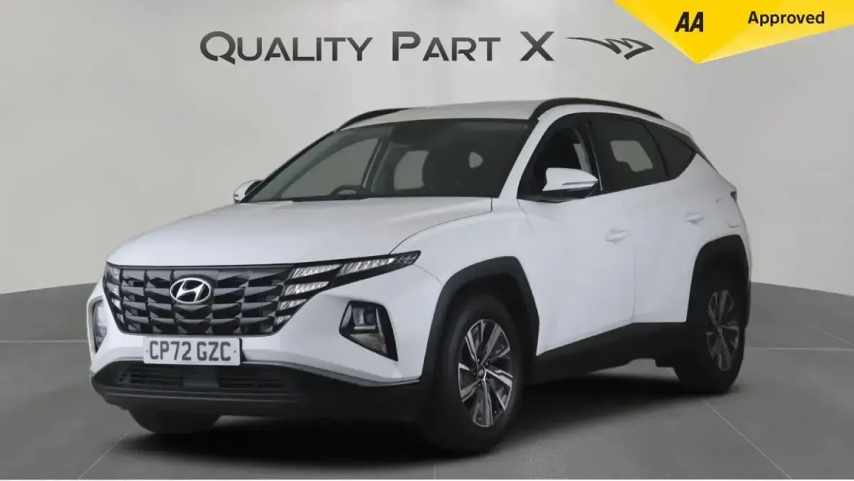 Gebraucht Hyundai Tucson SE 150 PS (110 kW) 2022 Weiß SUV