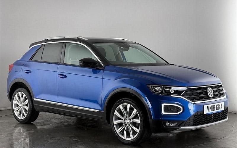 Used 2021 VW T-Roc SEL SUV | £15,650 (Good price) - Image 1/3