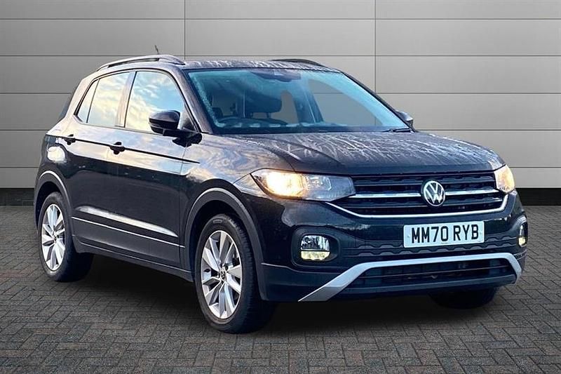 Black Used 2021 VW T-Cross SE SUV | £14,050 (Fair price) - Image 1/3