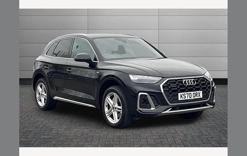Used Audi Q5 S-Line 204 HP (150 kW) 2021 Black SUV