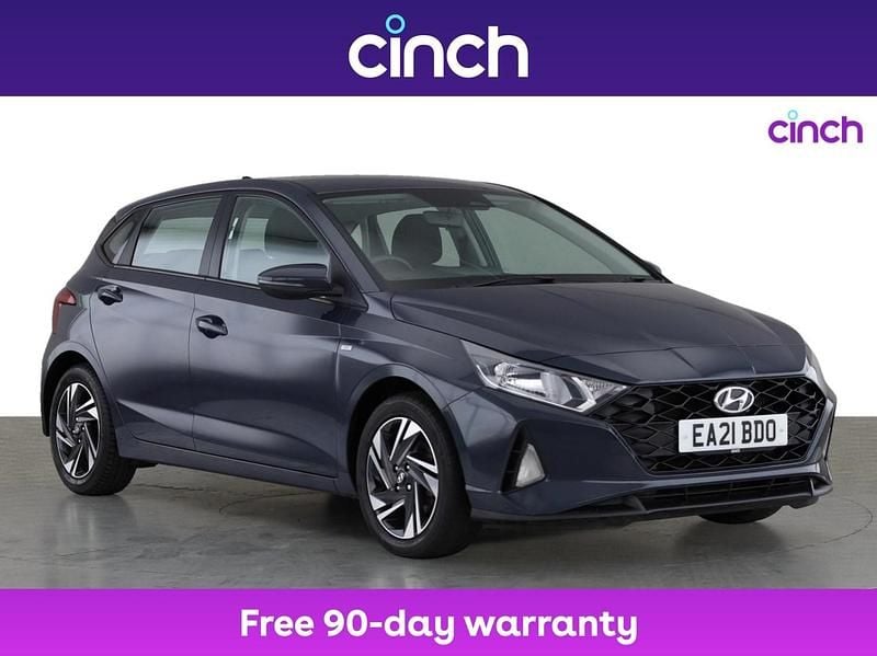 Grey Used 2021 Hyundai i20 SE Hatchback | £10,649 (Fair price) - Image 1/3
