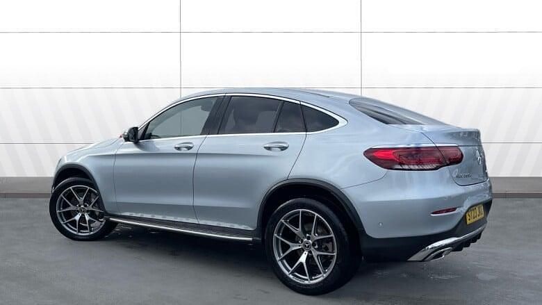 Used Mercedes GLC300 AMG line 245 HP (180 kW) 2023 Silver Coupe