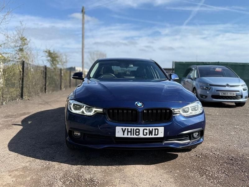 Used BMW 320 Comfort Edition 2018 Blue Sedan