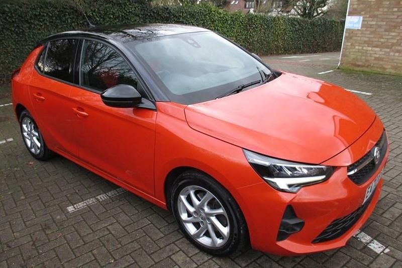 Used Vauxhall Corsa SRi 100 HP (73 kW) 2020 Orange Hatchback