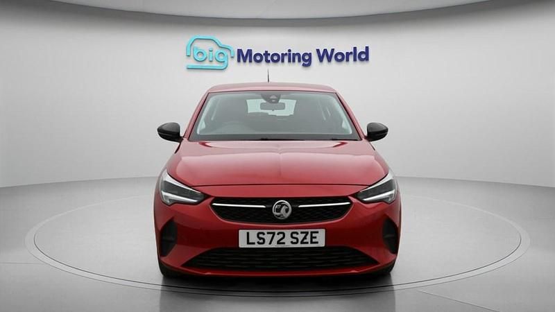 Used Vauxhall Corsa Design Edition 75 HP (55 kW) 2022 Red Hatchback