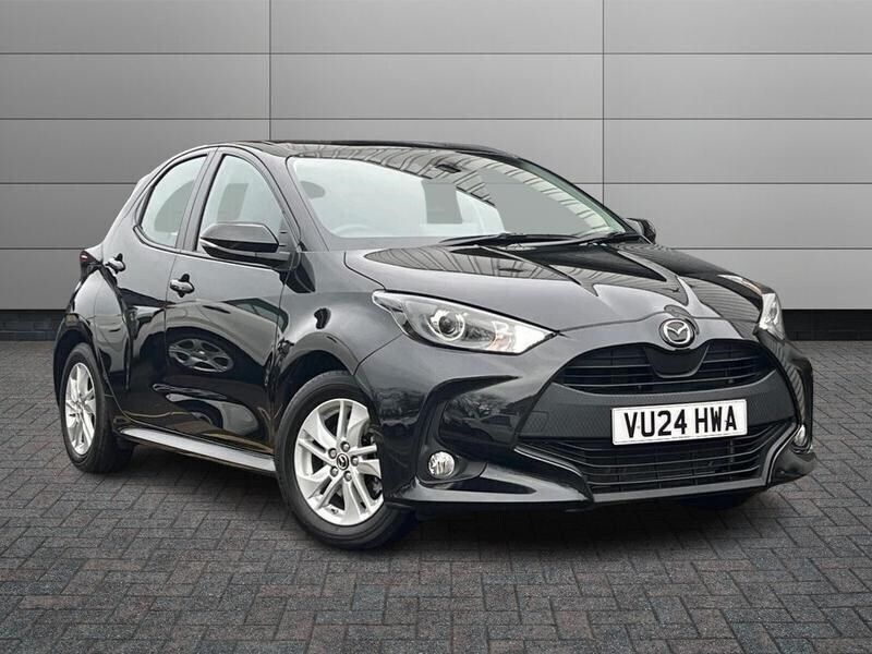 Black Used 2024 Mazda 2 Hatchback | £17,395 (Fair price) - Image 1/4