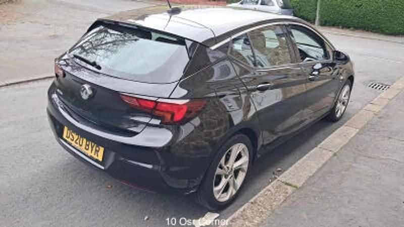 Second-hand Vauxhall Astra SRi 110 CP (80 kW) 2020 Negru Hatchback