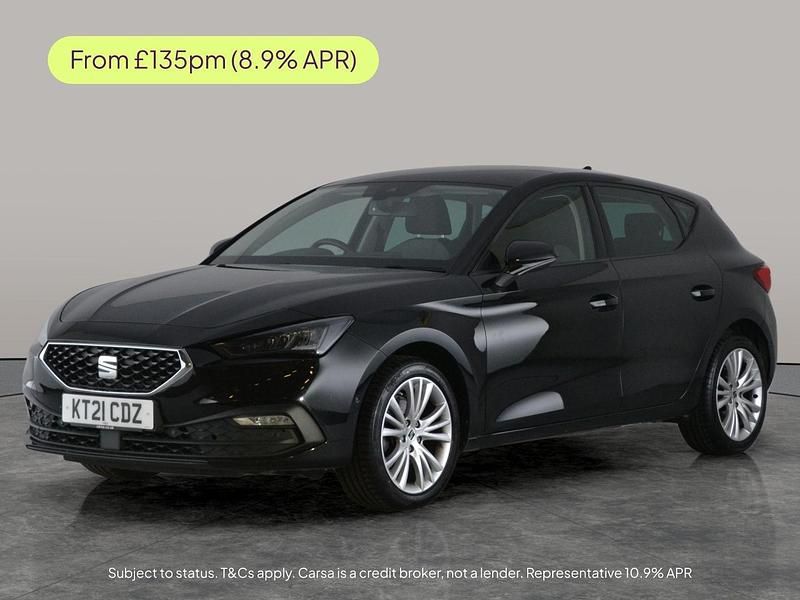 Used Seat Leon SE Dynamic 2021 Black Hatchback