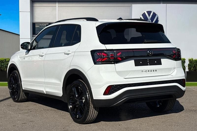 New VW T-Cross Black Edition 115 HP (84 kW) 2026 White SUV
