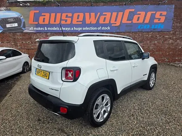 Used Jeep Renegade Limited 140 HP (102 kW) 2017 White SUV