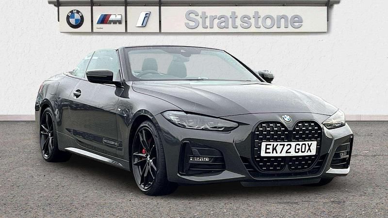 Used BMW 420 M Sport 181 HP (133 kW) 2022 Grey Cabriolet