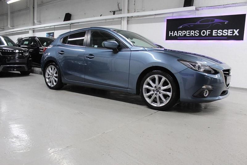 Blue Used 2014 Mazda 3 Inclusive Hatchback | £5,295 (Good price) - Image 1/4