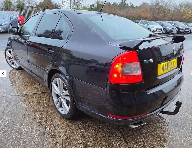 Used Skoda Octavia vRS 2011 Black Sedan
