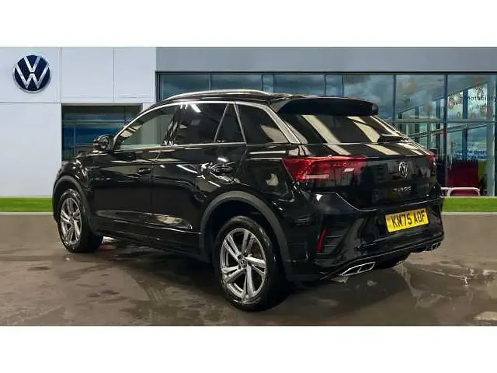 Used VW T-Roc R-line 150 HP (110 kW) 2025 Grenadilla black metallic SUV