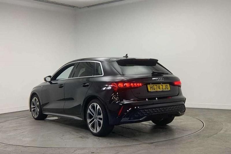 Used Audi A3 S-Line 147 HP (108 kW) 2025 Black Hatchback