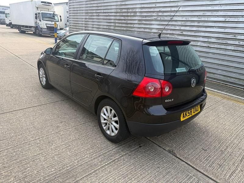 Used VW Golf VI Match 2008 Black Hatchback
