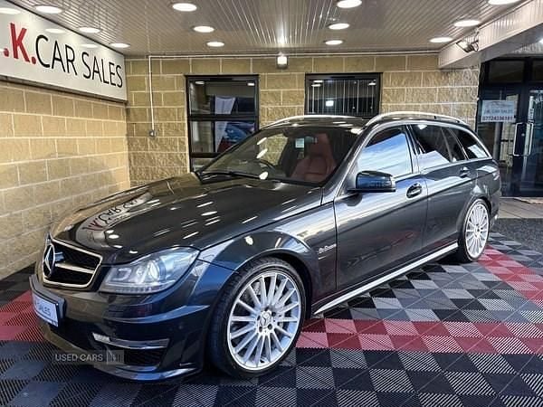 Used Mercedes C63 AMG 451 HP (331 kW) 2013 Black Estate