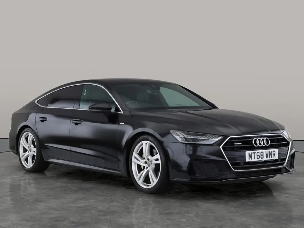 Used Audi A7 S-Line 2018 Black Hatchback