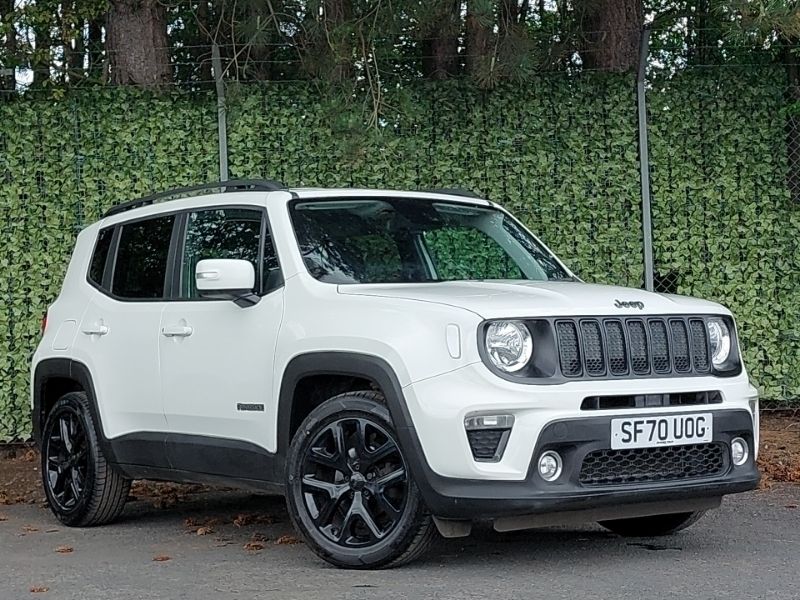 White Used 2020 Jeep Renegade Night Eagle SUV | £13,298 (A bit pricey) - Image 1/4
