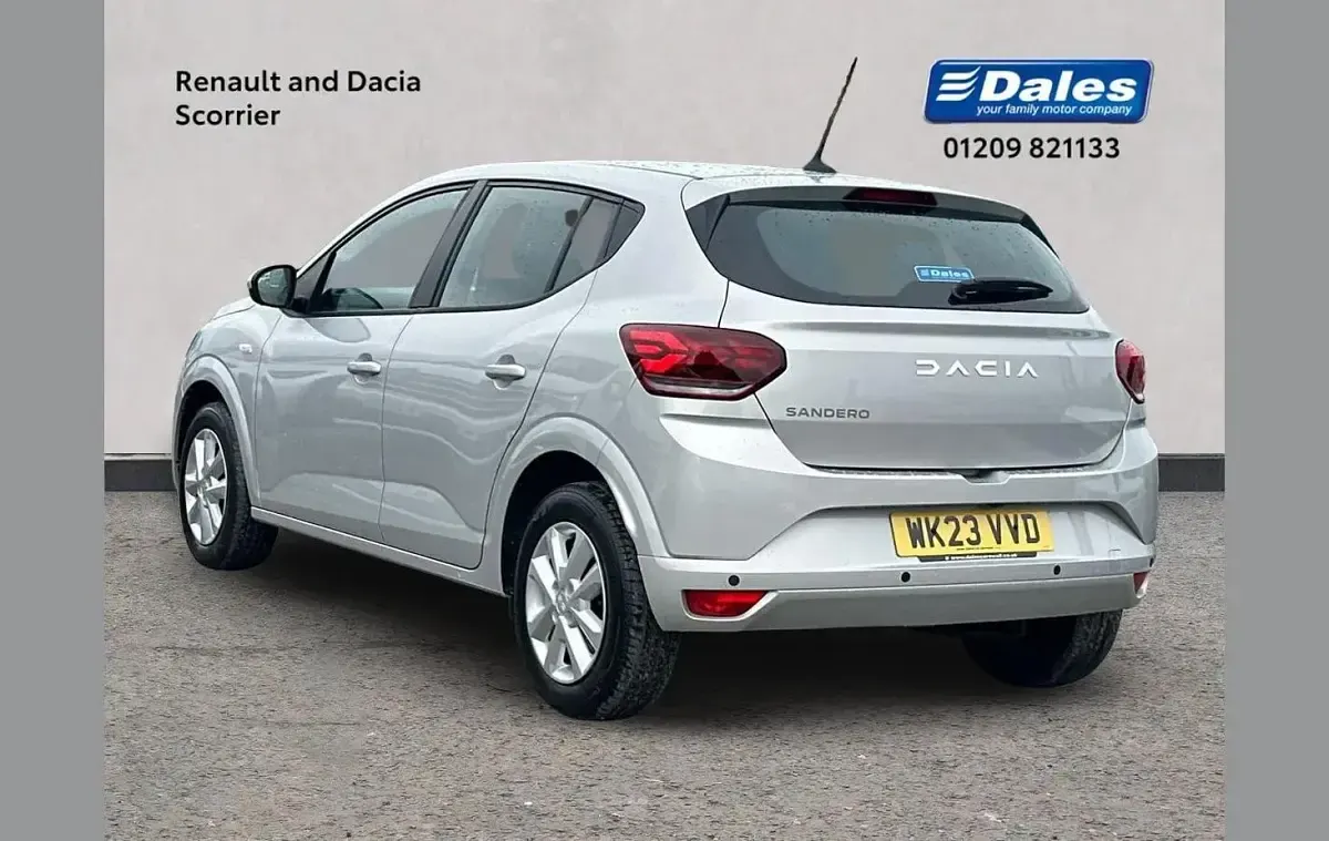 Used Dacia Sandero Expression 90 HP (66 kW) 2023 Grey Hatchback