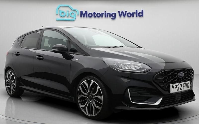 Used Ford Fiesta ST-Line 101 HP (74 kW) 2022 Black Hatchback