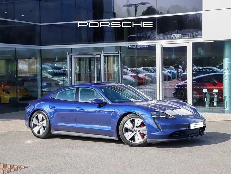 Used Porsche Taycan 419 kW (571 HP) 2021 Blue Sedan