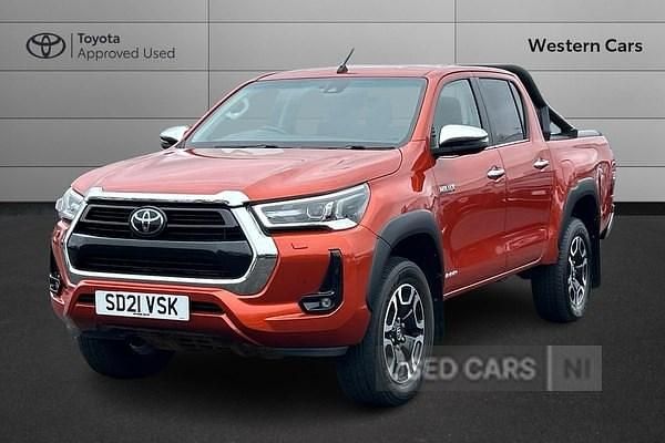 Used Toyota HiLux 2021 Orange Pickup