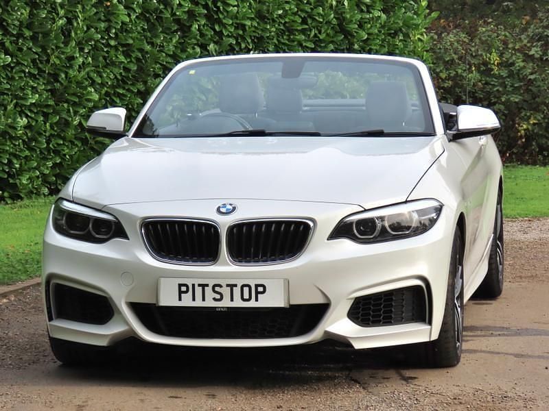 Used BMW 218 M Sport 136 HP (100 kW) 2019 White Cabriolet