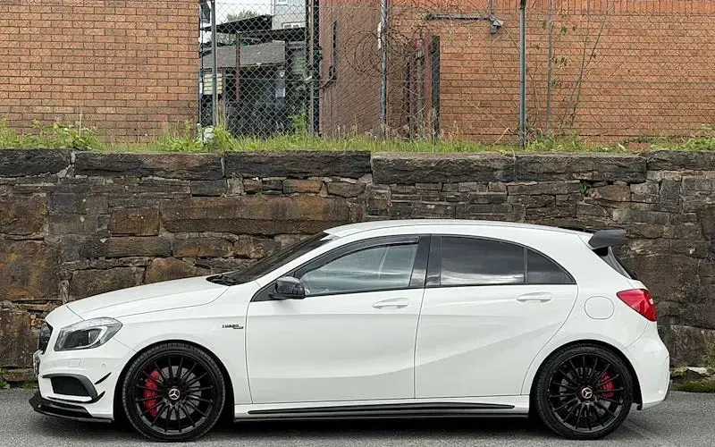 Used Mercedes A45 AMG AMG 360 HP (264 kW) 2015 White Hatchback