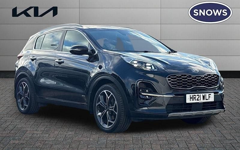Black Used 2021 Kia Sportage GT-Line S SUV | £17,899 (Good price) - Image 1/4
