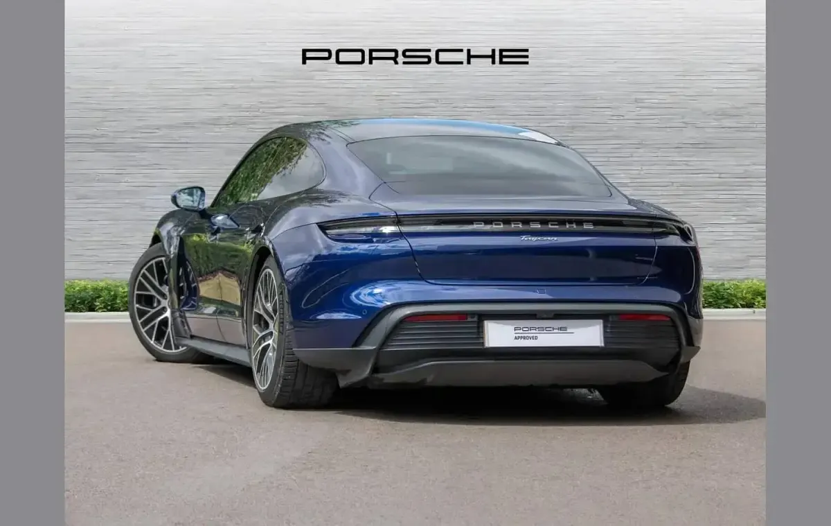 Used Porsche Taycan 350 kW (476 HP) 2021 Blue Sedan