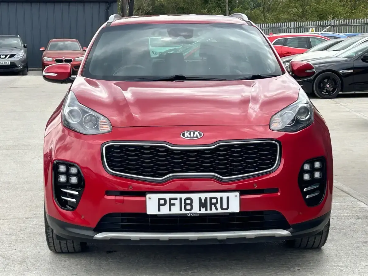 Used Kia Sportage GT-Line 174 HP (127 kW) 2018 Red SUV
