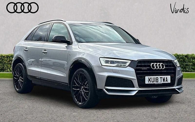 Silver Used 2018 Audi Q3 Black Edition SUV | £19,290 (Super price) - Image 1/4