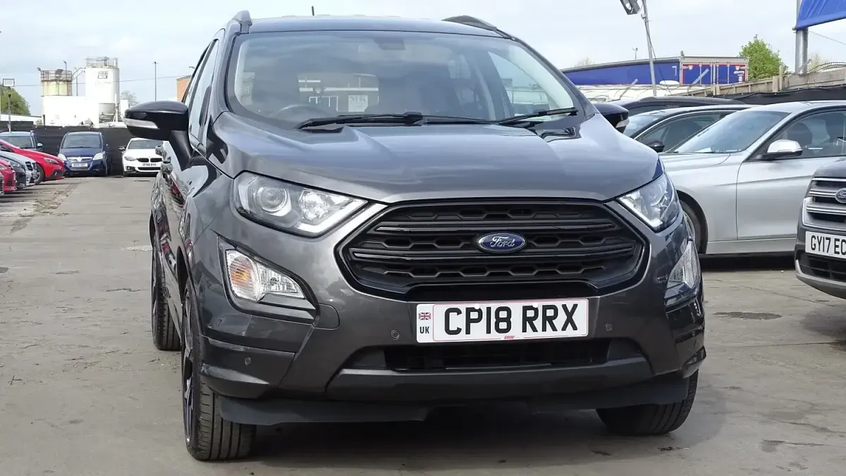 Used Ford Ecosport ST-Line 125 HP (91 kW) 2018 Grey SUV