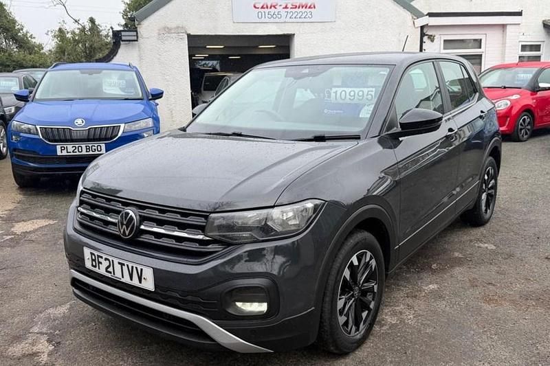 Used VW T-Cross S 95 HP (69 kW) 2021 Grey SUV
