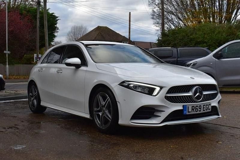 White Used 2019 Mercedes A200 AMG line Hatchback | £16,250 (Fair price) - Image 1/1