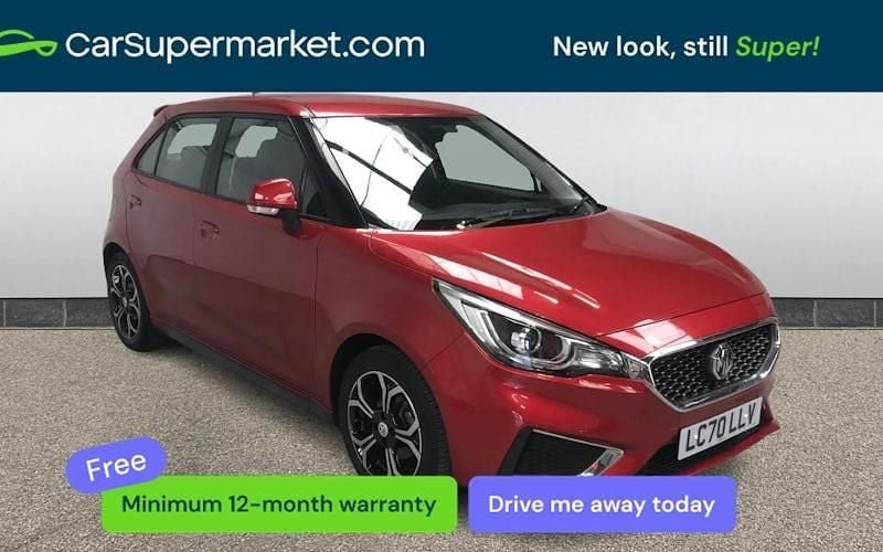 Used MG MG3 Exclusive 106 HP (77 kW) 2020 Red Hatchback