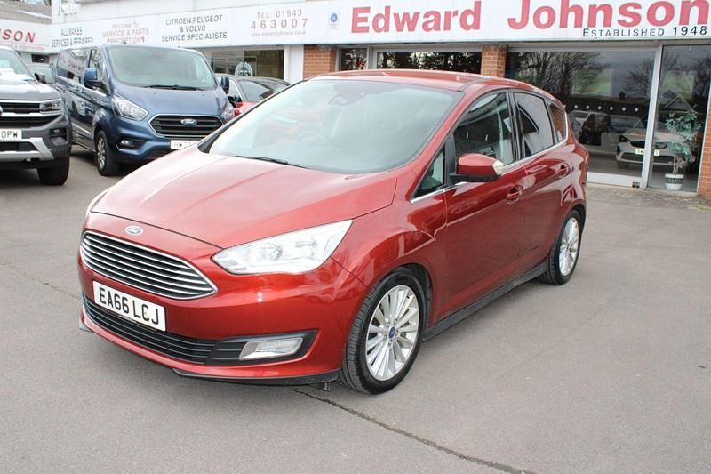 Used Ford C-MAX Titanium 2016 Red MPV