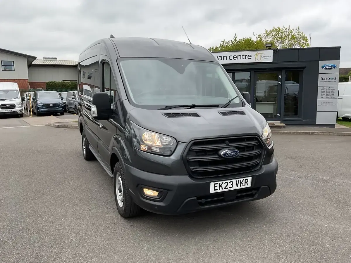 Used Ford Transit 130 HP (95 kW) 2023 Grey Van