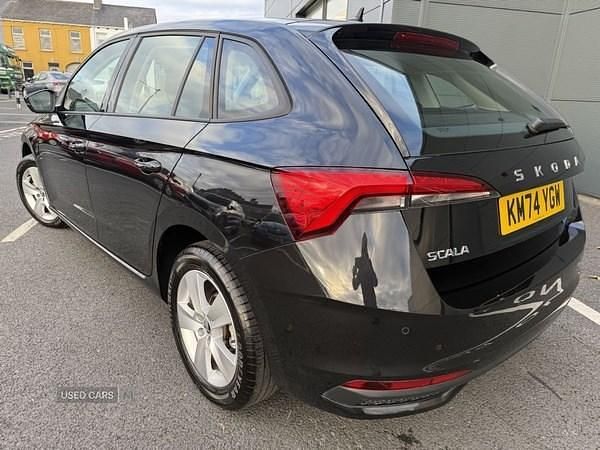 Used Skoda Scala SE 116 HP (85 kW) 2025 Black Hatchback