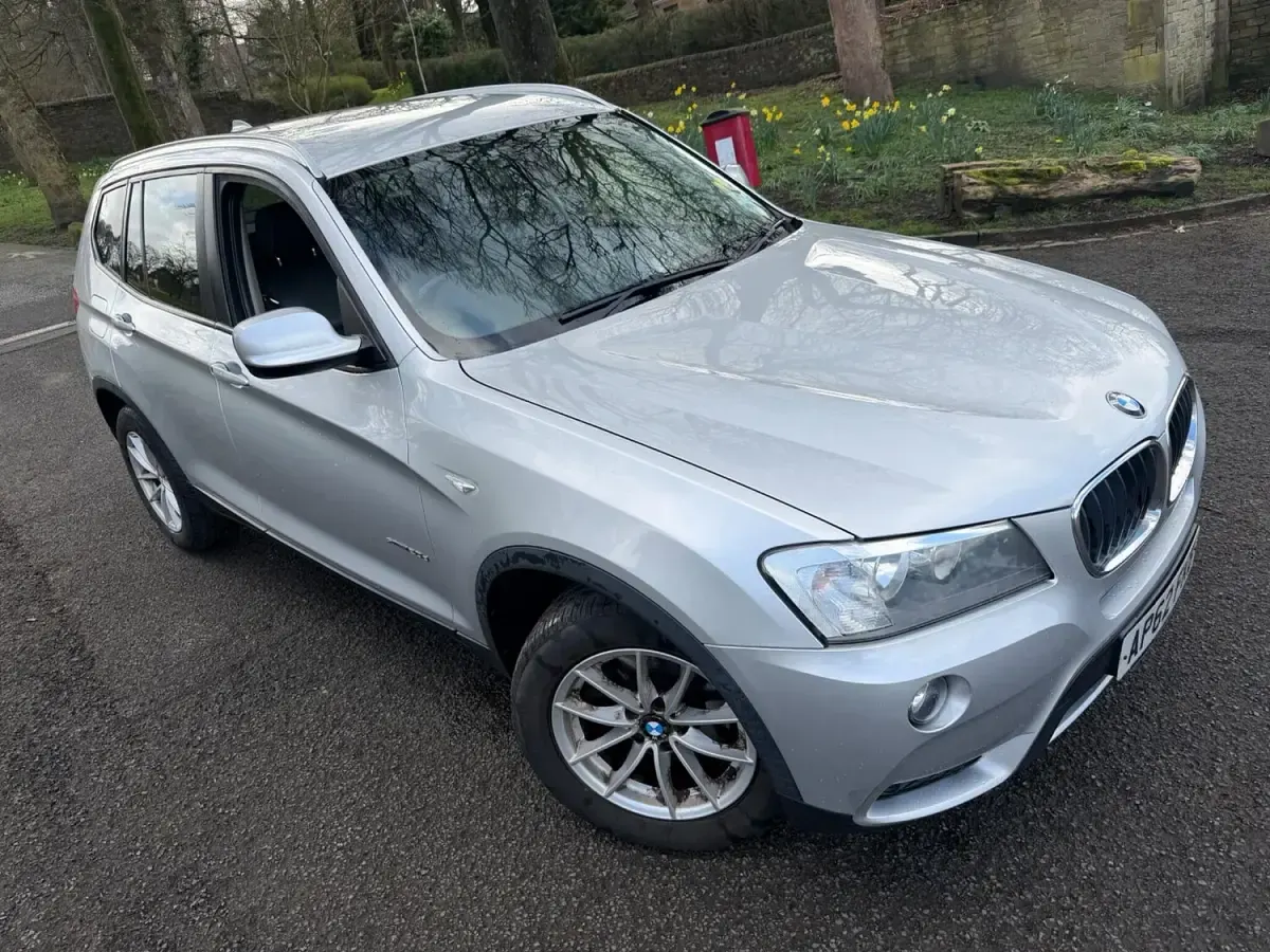 Used BMW X3 184 HP (135 kW) 2013 Silver SUV
