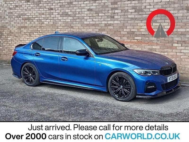 Used BMW 320 M Sport 184 HP (135 kW) 2021 Blue Sedan