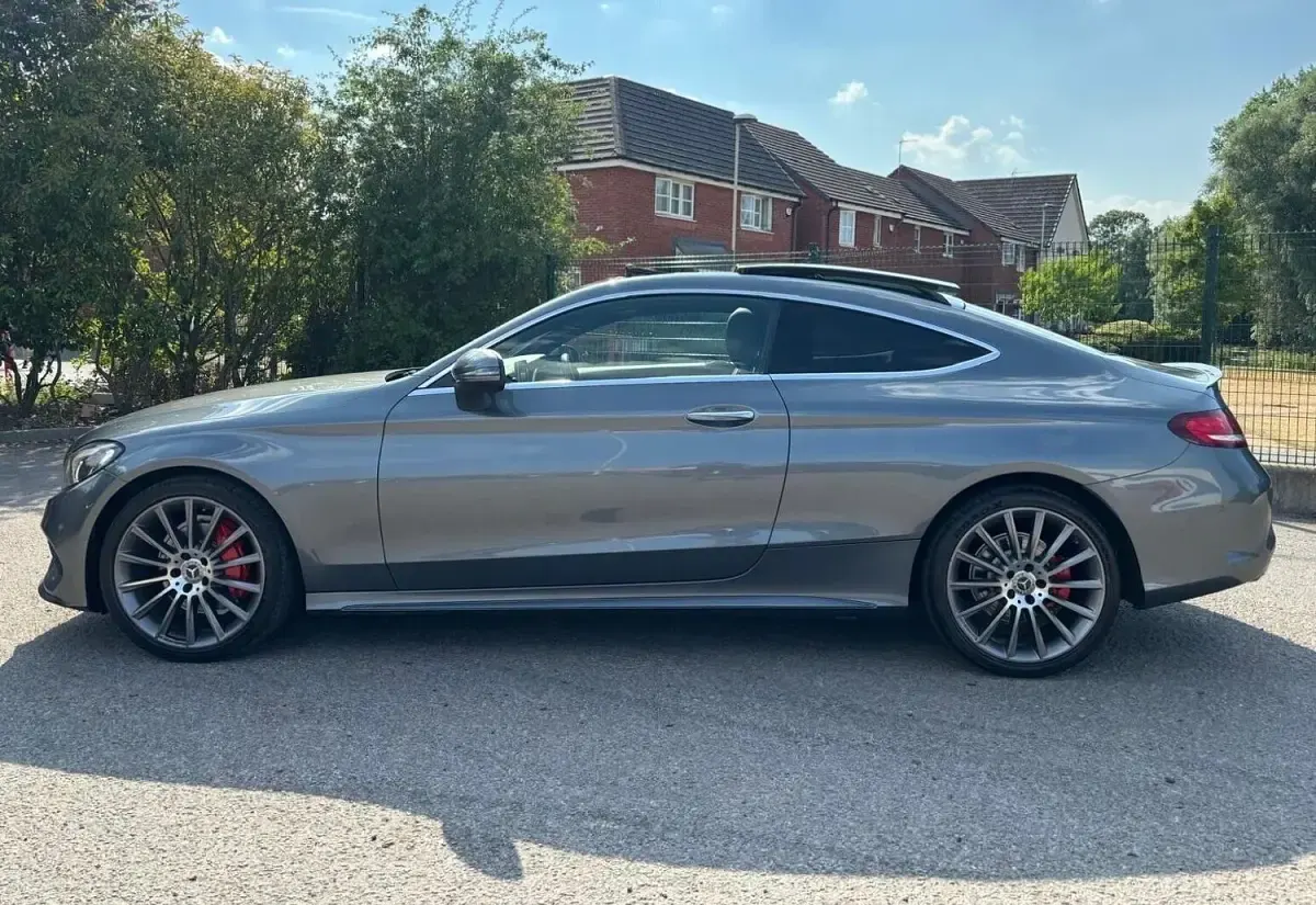 Used Mercedes C200 AMG Line Premium 2017 Grey Coupe
