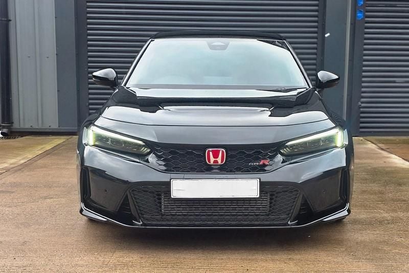 Ny Honda Civic Type R 2025 Svart Halvkombi