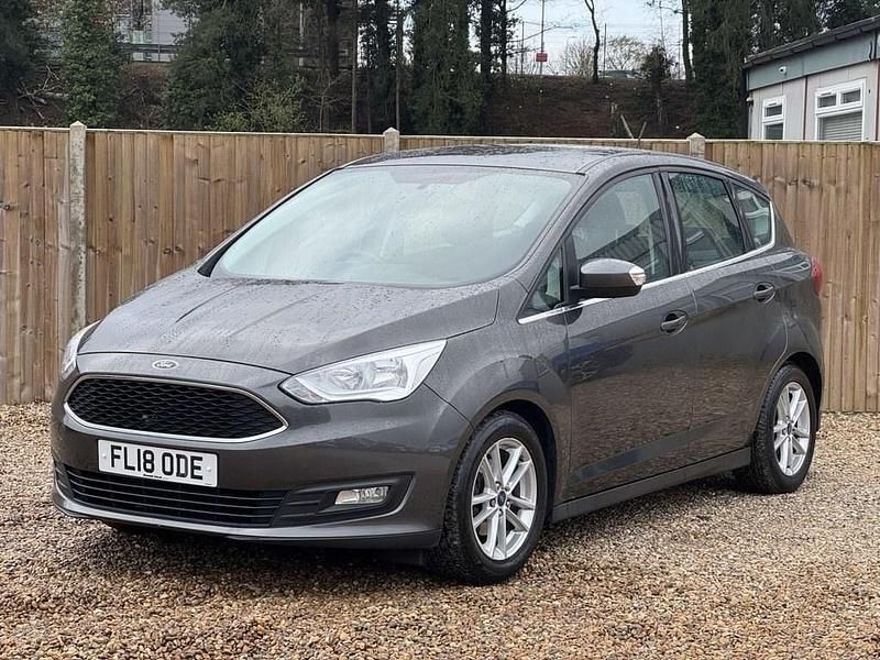 Used Ford C-MAX Zetec 120 HP (88 kW) 2018 Grey MPV