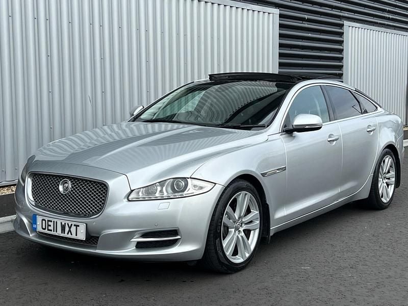 Used Jaguar XJ Premium Luxury 2011 Silver Sedan