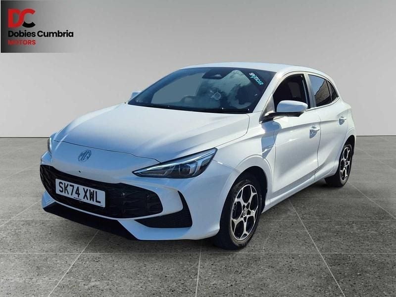 Used MG MG3 Trophy 194 HP (142 kW) 2024 White Hatchback